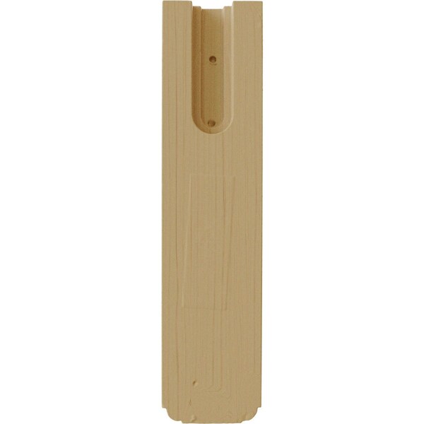 Ekena Millwork 1 3/4"W x 7 1/2"D x 7 1/2"H Eaton Wood Bracket, Alder - BKTW02X08X08EAAL