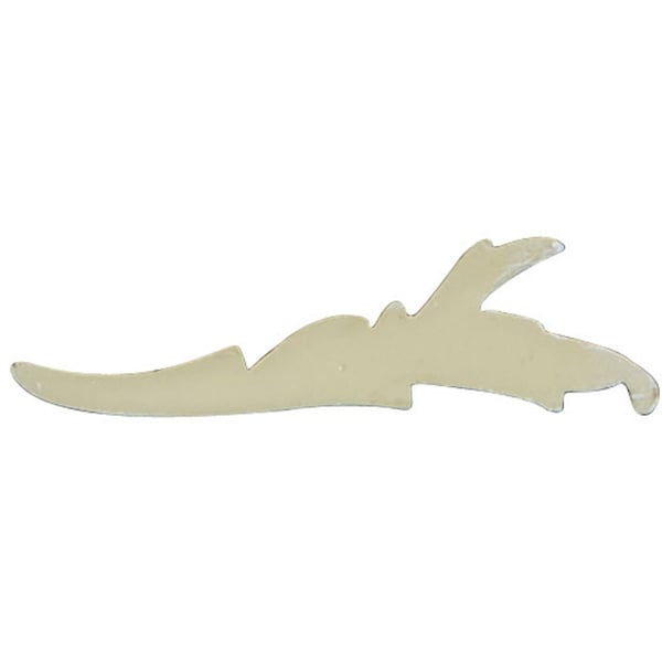 Ekena Millwork 1 5/8"W x 5 1/8"H x 1/2"P Granada Onlay, Right - ONL02X05X01GR-R