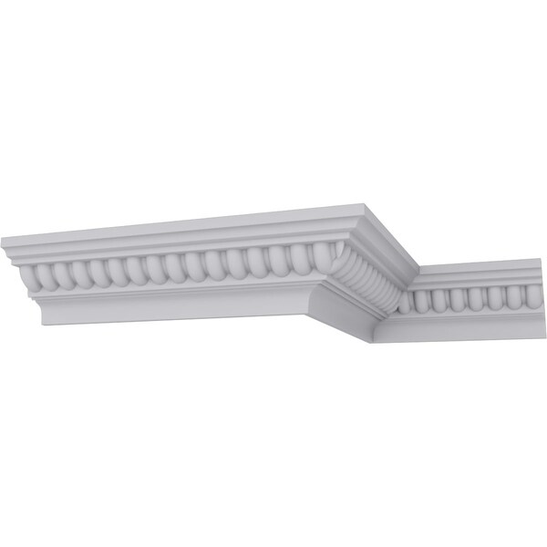Ekena Millwork 2 3/8"H x 2 3/8"P x 3 3/8"F x 94 1/2"L Helene Crown Moulding - MLD02X02X04HE