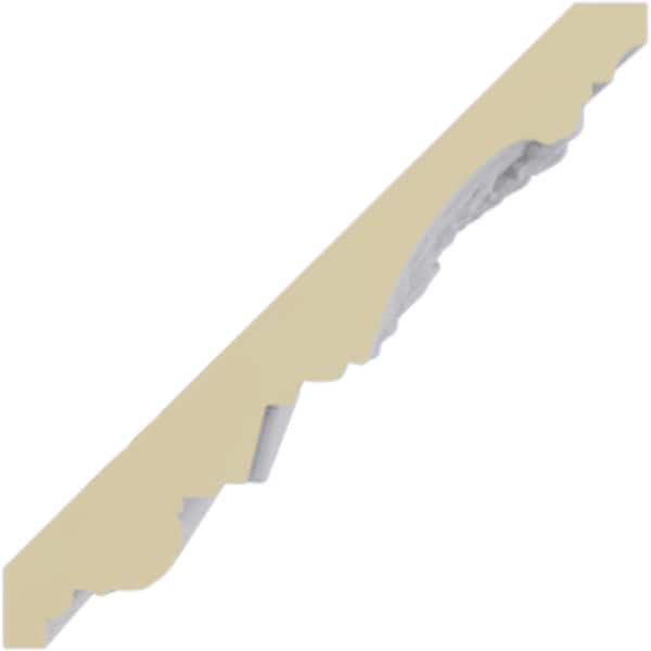 Ekena Millwork 4 3/4"H x 4 3/4"P x 6 3/4"F x 94 1/2"L Wakefield Crown Moulding - MLD04X04X06WA