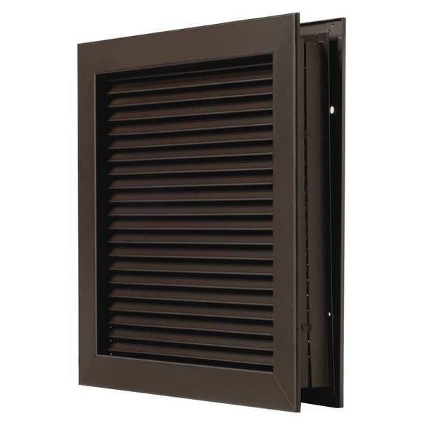 National Guard Louver, Dk Bronze, 12x12 - L-700-RXDKB-12X12