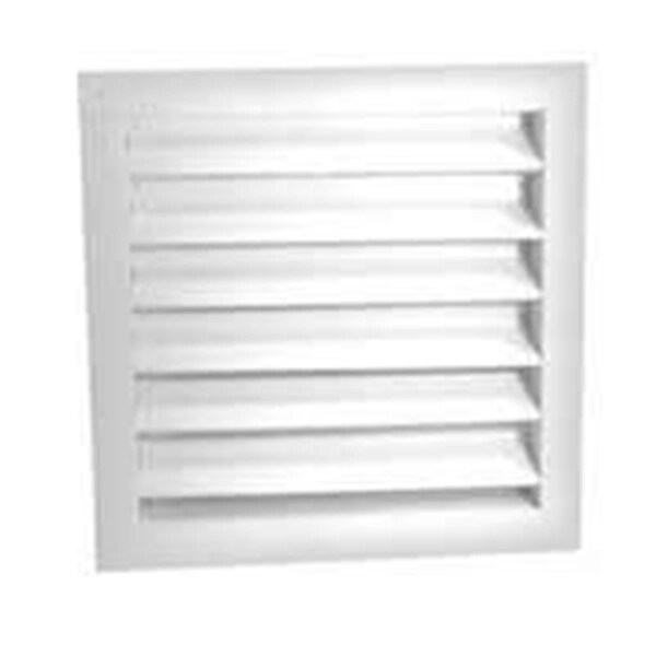 Ll Building Products White Aluminum Dual Louvers- 12 x 12 In. - 6247092