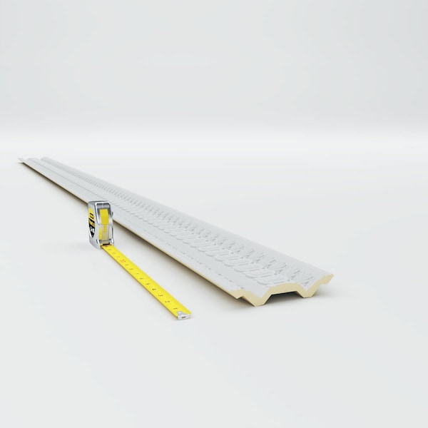 Ekena Millwork 4"H x 4"P x 5 3/4"F x 94 1/2"L, (1 1/4" Repeat), Egg and Dart Crown Moulding - MLD03X03X05EG