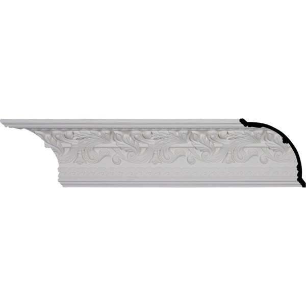 Ekena Millwork SAMPLE - 7"H x 7"P x 9 7/8"F x 12"L, (9 5/8" Repeat), Kinsley Crown Moulding - SAMPLE-MLD07X07X09KI