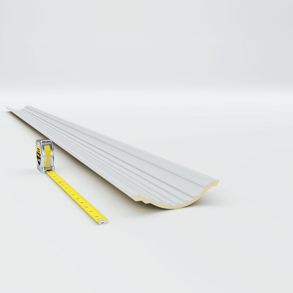 Ekena Millwork 6 1/4"H x 6 1/2"P x 9"F x 94 1/2"L, Foster Cove Crown Moulding - MLD06X06X09FO