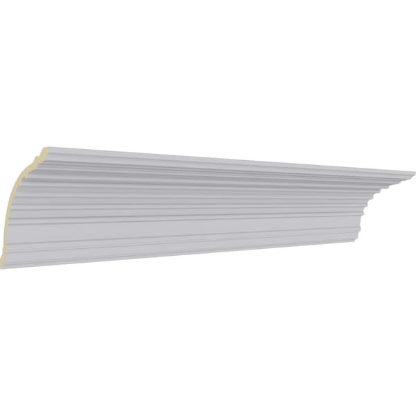 Ekena Millwork 6 1/4"H x 6 1/2"P x 9"F x 94 1/2"L, Foster Cove Crown Moulding - MLD06X06X09FO