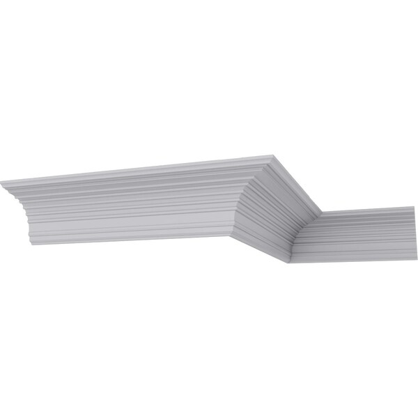 Ekena Millwork 6 1/4"H x 6 1/2"P x 9"F x 94 1/2"L, Foster Cove Crown Moulding - MLD06X06X09FO