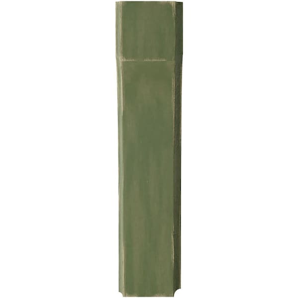Ekena Millwork 1 3/4"W x 4"D x 8"H Clarksville Wood Vintage Decor Bracket, Restoration Green - BKTWD02X04X08CVGR