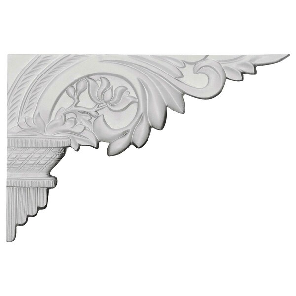 Ekena Millwork 10 5/8"W x 7"H x 5/8"D Telma Stair Bracket, Right - SB10X07TE-R