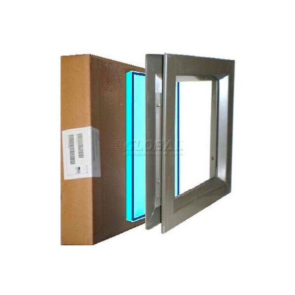 Activar Construction Products Group Complete PAK, Includes Low Profile 12in X 12in & WireShield Fire & Safety Glass - VSL 1212B WS PAK