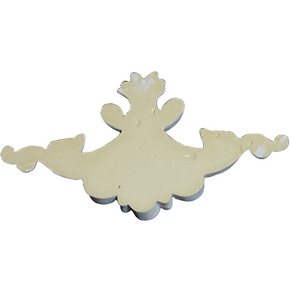 Ekena Millwork 7 1/8"W x 3 3/4"H x 3/4"P Scroll Onlay - ONL07X04X01SC