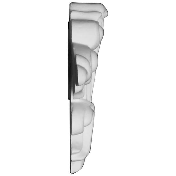 Ekena Millwork 7 1/8"W x 3 3/4"H x 3/4"P Scroll Onlay - ONL07X04X01SC