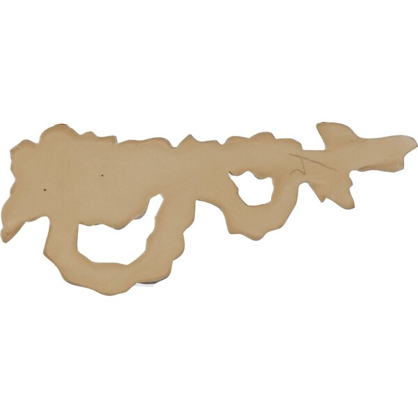 Ekena Millwork 7 3/4"W x 3"H x 7/8"P Floral Ribbon Onlay, Left - ONL03X07X01FL-L