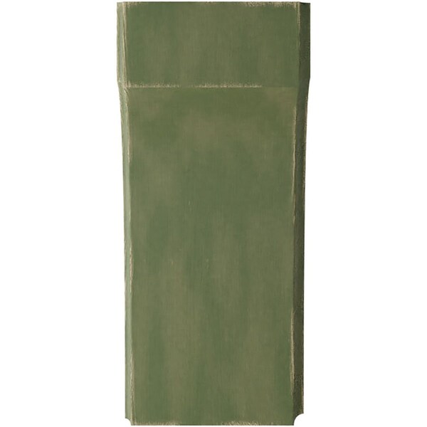Ekena Millwork 3 1/2"W x 4"D x 8"H Clarksville Wood Vintage Decor Bracket, Restoration Green - BKTWD04X04X08CVGR
