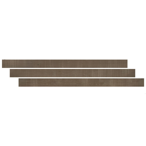 Msi LVT Trim, Wood, Brown, 48 in L, 0.63 in W, Low Gloss - ZOR-LVT-TR-0600