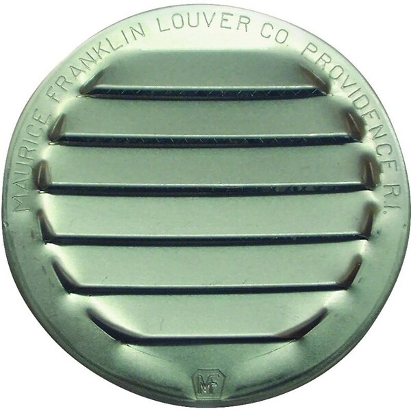 Maurice Franklin Screen Louver, 2391 W, Aluminum, Mill - RL-100 2