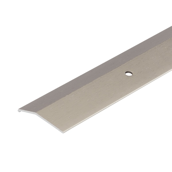 M-D Building Products Aluminum, Pewter, 96 in L, 1.375 in W - 97000