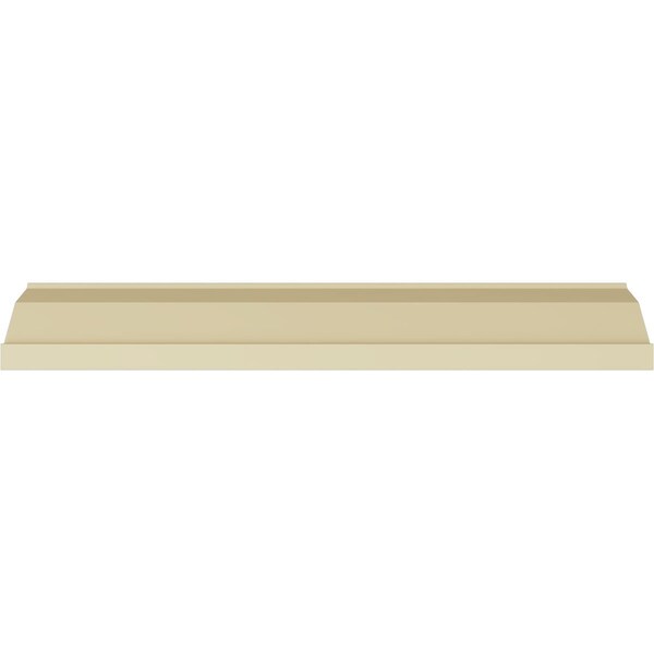 Ekena Millwork 2 1/2"H x 2 7/8"P x 3 7/8"F x 94 1/2"L Quentin Crown Moulding - MLD02X02X03QU