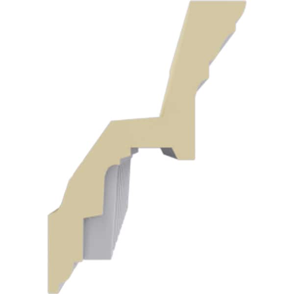 Ekena Millwork 2 7/8"H x 2 5/8"P x 3 3/4"F x 94 1/2"L Dentil Crown Moulding - MLD03X02X04DE