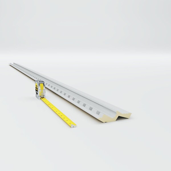 Ekena Millwork 2 7/8"H x 2 5/8"P x 3 3/4"F x 94 1/2"L Dentil Crown Moulding - MLD03X02X04DE