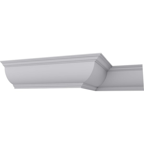 Ekena Millwork 11 7/8"H x 11 7/8"P x 16 5/8"F x 94 1/2"L Claremont Crown Moulding - MLD12X12X17CL