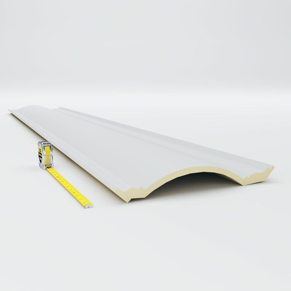Ekena Millwork 11 7/8"H x 11 7/8"P x 16 5/8"F x 94 1/2"L Claremont Crown Moulding - MLD12X12X17CL