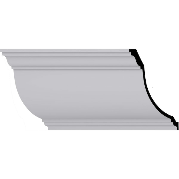 Ekena Millwork 11 7/8"H x 11 7/8"P x 16 5/8"F x 94 1/2"L Claremont Crown Moulding - MLD12X12X17CL