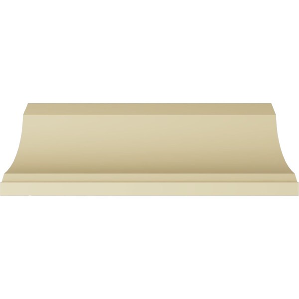 Ekena Millwork 11 7/8"H x 11 7/8"P x 16 5/8"F x 94 1/2"L Claremont Crown Moulding - MLD12X12X17CL