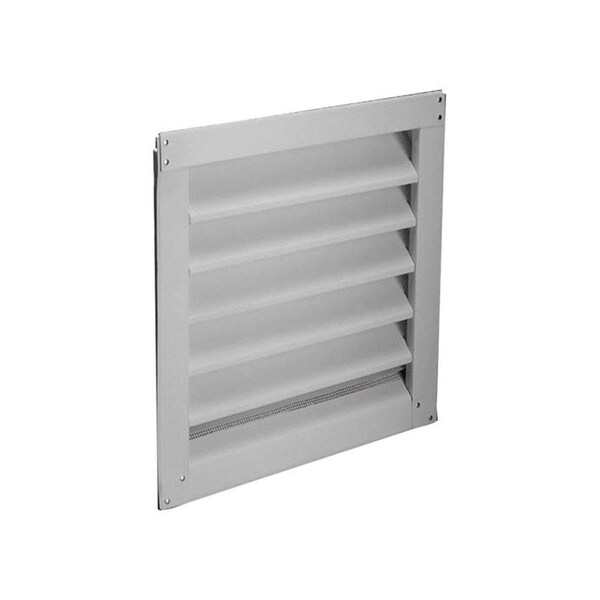 House 12 x 18 in. White Wall Louver - HO3304043