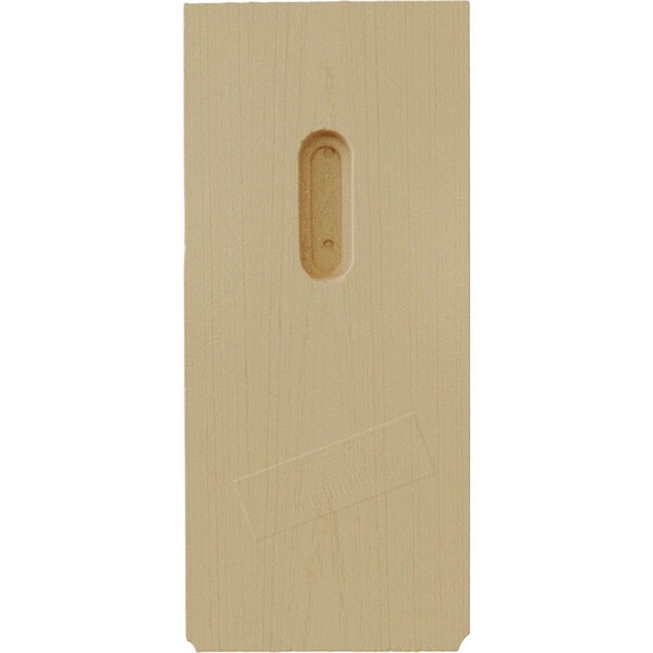 Ekena Millwork 3 1/2"W x 4"D x 8"H Clarksville Bracket, Maple - BKTW04X04X08CVMA
