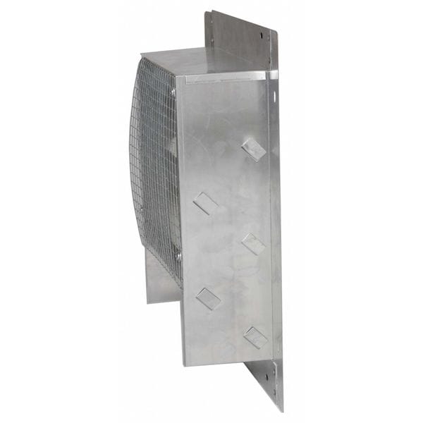 Dayton Louver, Adj w/ 28 to 46 In, Aluminum - 2FTV9
