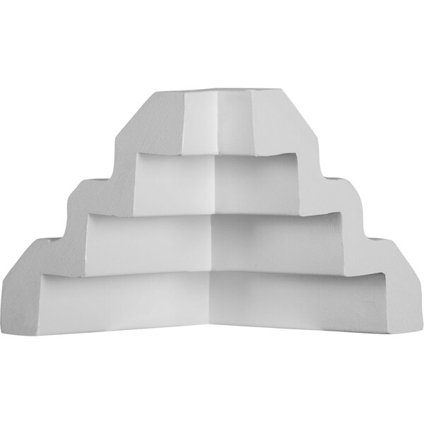 Ekena Millwork 4 1/4"P x 4 1/4"H Inside Corner Moulding (matches moulding MLD04X04X06ER) - MIC04X04ER