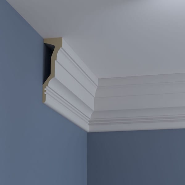 Ekena Millwork 11 7/8"H x 3 1/2"P x 94 1/2"L Standard Moulding - MLD12X04ST