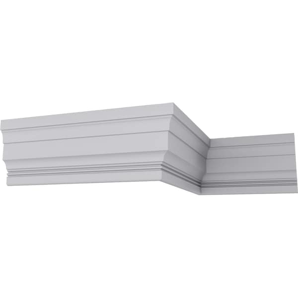 Ekena Millwork 11 7/8"H x 3 1/2"P x 94 1/2"L Standard Moulding - MLD12X04ST