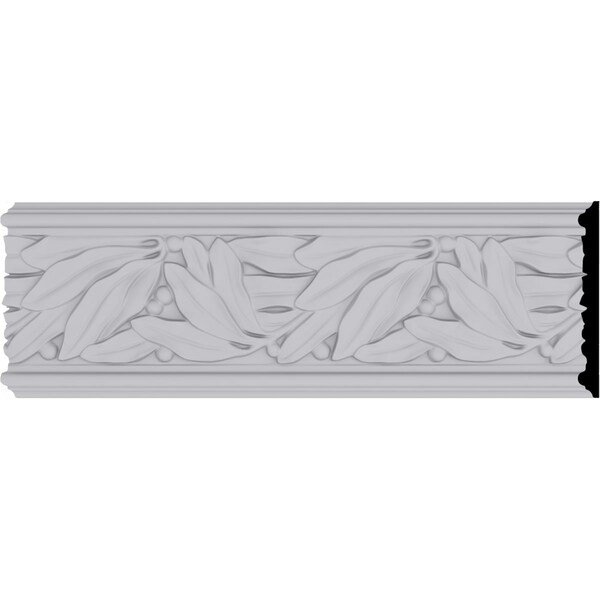 Ekena Millwork Chair Rail, High Density Urethane, 96 in L, 5 in H - MLD05X01BO