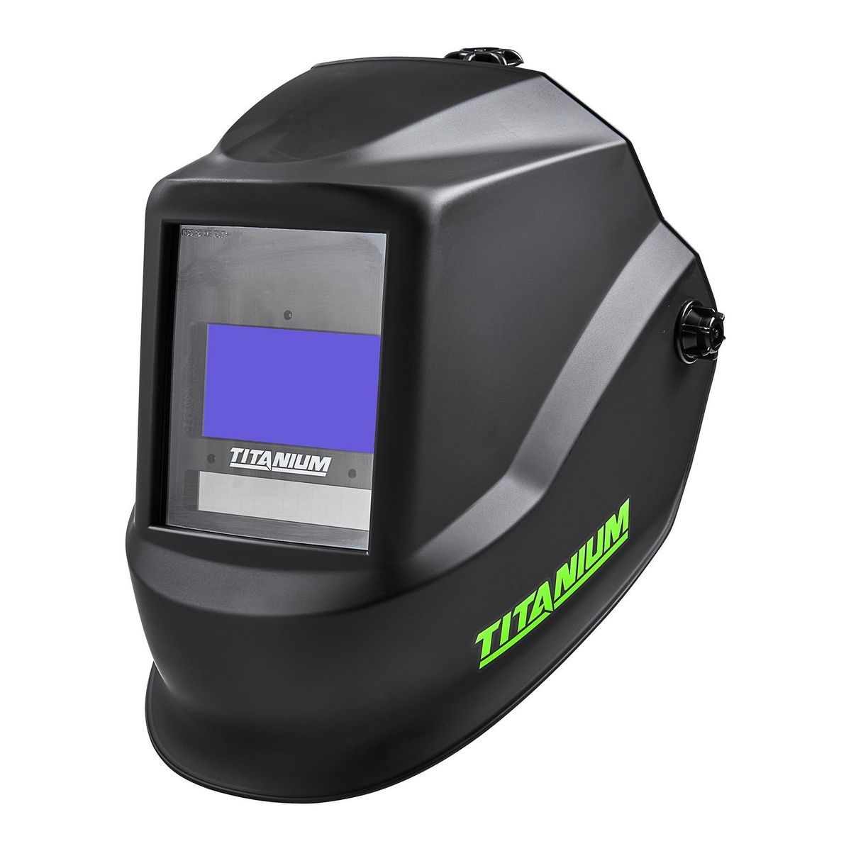 Casco de soldadura automático con oscurecimiento automático Titanium de 7 pulgadas cuadradas - 58058.