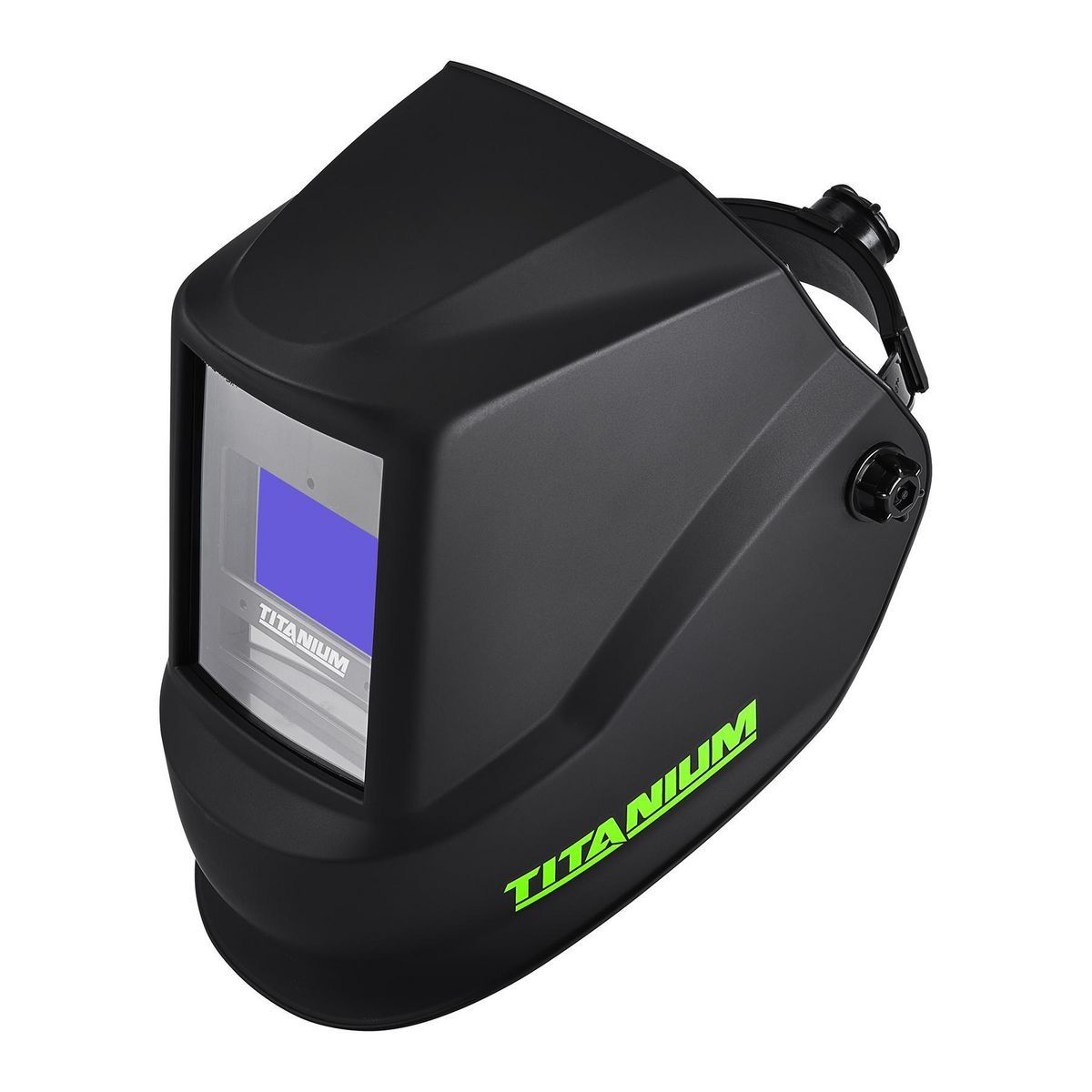 Casco de soldadura automático con oscurecimiento automático Titanium de 7 pulgadas cuadradas - 58058.