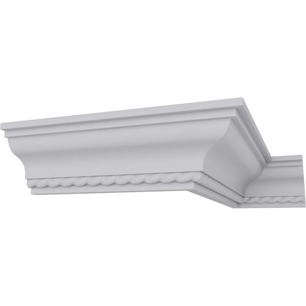 Ekena Millwork 2"H x 2"P x 2 3/4"F x 94 1/2"L Edinburgh Traditional Crown Moulding - MLD01X02X02ED