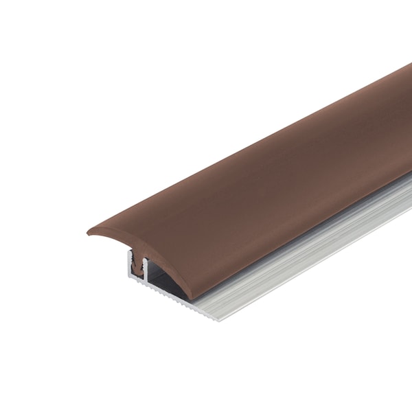 M-D Building Products 1-1/4 In. X 96 In. Brown Vinyl Divider In.T In. w/ Metal Track - 31220