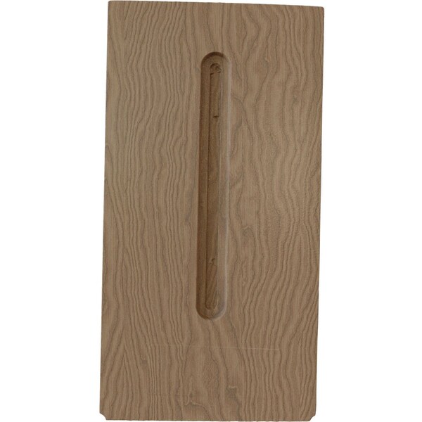 Ekena Millwork 5 1/4"W x 6"D x 10"H Clarksville Bracket, Mahogany - BKTW05X06X10CVGM