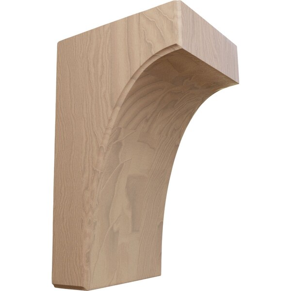 Ekena Millwork 5 1/4"W x 6"D x 10"H Clarksville Bracket, Mahogany - BKTW05X06X10CVGM