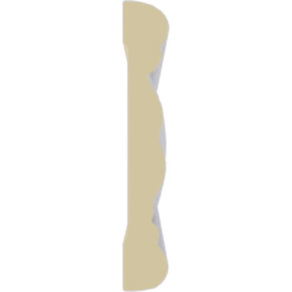 Ekena Millwork Panel Moulding, High Density Urethane, 94-1/2 in L, 2-3/8 in H - MLD02X00AL