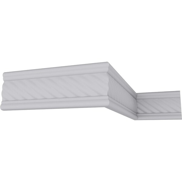 Ekena Millwork Panel Moulding, High Density Urethane, 94-1/2 in L, 2-3/8 in H - MLD02X00AL