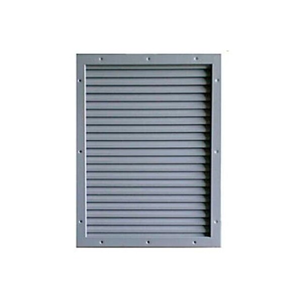 Assa Abloy CECO Door Louver Kit, Galvannealed Steel, 24"W X 24"H - LV-IY-G24X24