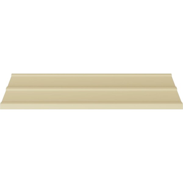 Ekena Millwork 3 3/4"H x 3 7/8"P x 5 3/8"F x 94 1/4"L, (2 3/8" Repeat), Jackson Egg and Dart Crown Moulding - MLD03X03X05JA