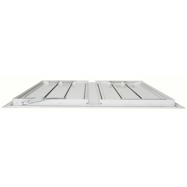 Dayton 24 in Whole House Fan Economy Ceiling Truss Shutter / Ceiling Shutter - 3C510