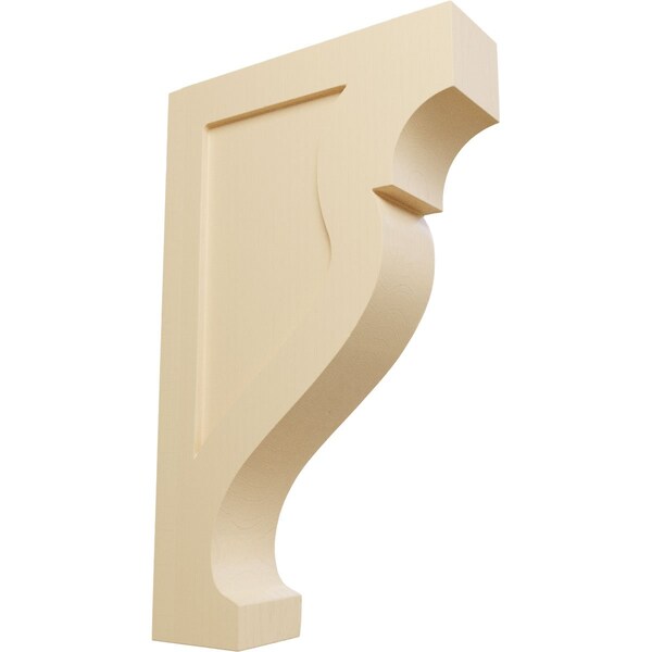Ekena Millwork 1 3/4"W x 6"D x 10"H Small Rockport Wood Corbel, Maple - CORW02X06X10RKMA