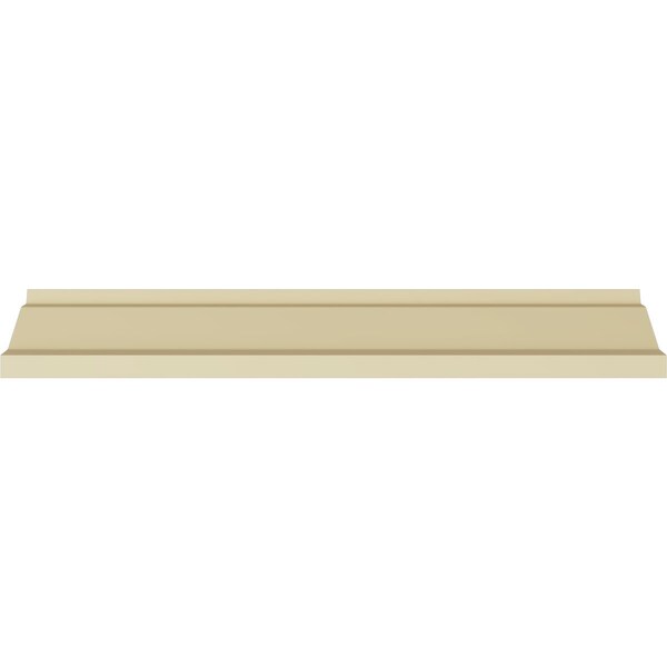Ekena Millwork 2 1/2"H x 2 1/2"P x 3 5/8"F x 94 1/2"L Whitman Crown Moulding - MLD02X02X04WH