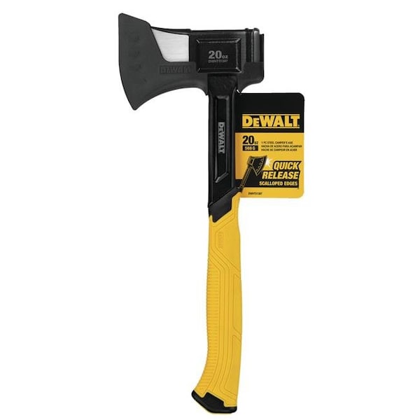Dewalt Dewalt 2007255 20 oz Steel Handle Campers Axe; 14 in. Handle - 2007255