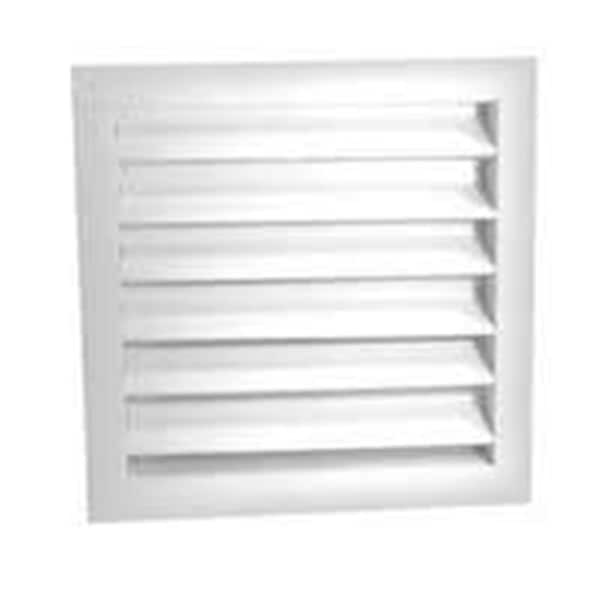 Gizmo DA1212W White Aluminum Dual Louvers, 12 x 12 In. - GI419653
